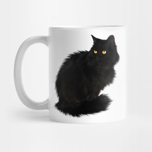 Black Cat of Persia Mug